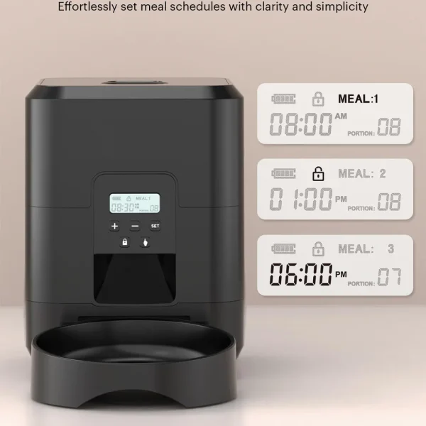 Smart Pet Feeder Automatic Cat Feeder Dog Slow Food Machine With Timed Quantitative Automatic Cat Food Dispenser Cat Dog Bowl - Image 3