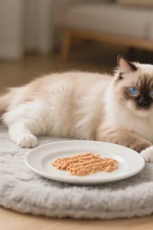 Cat snacks cat strips piece fresh tender chicken tuna cod wet food nutrition replenishment fattening cat snacks