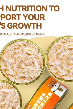 chanbuni Cat Snack Cats Cat Food Food Cats Canned Snacks Wet Food Hydrates Nourishes Companion Soup Packets Chicken Salmon Snack