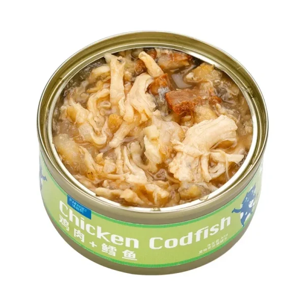 Canned cat white meat snack can cat snacks cat staple food young cat fat 170g cat wet food - Image 5