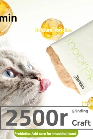 Dilisha cat food cat full price wet food staple food nutritious meal pack 50g can replace cat food fattening cheek cat strips